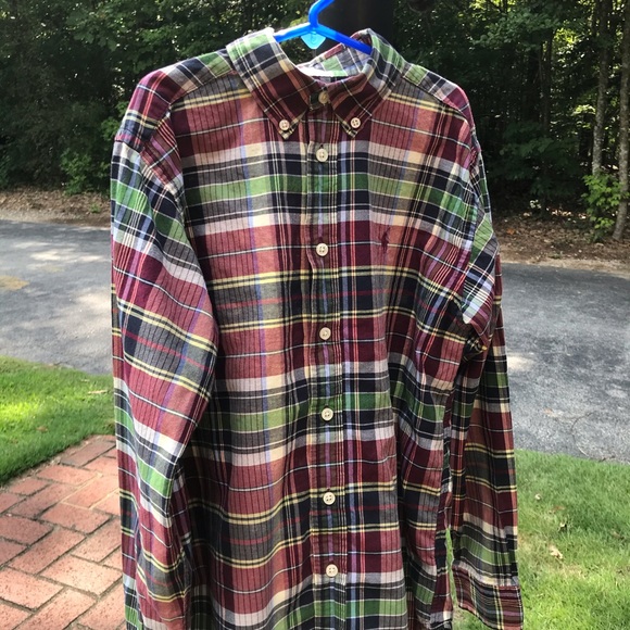 Lot of 5 Ralph Lauren Polo button down Boys 12-14 - Picture 6 of 7